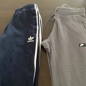 Adidas & Nike track pants